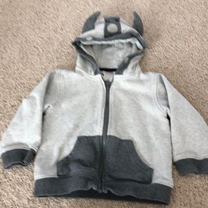 3/$25 Gymboree Unisex Zip up Sweatshirt with Horns